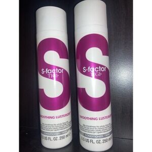 *RARE*TIGI S-Factor Smoothing Lusterizer Conditioner2ct-8.45 oz ea DISCONTINUED!